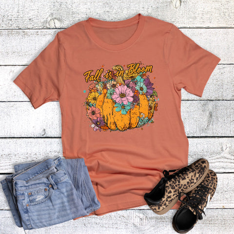 Boho Fall is in Bloom Pumpkin