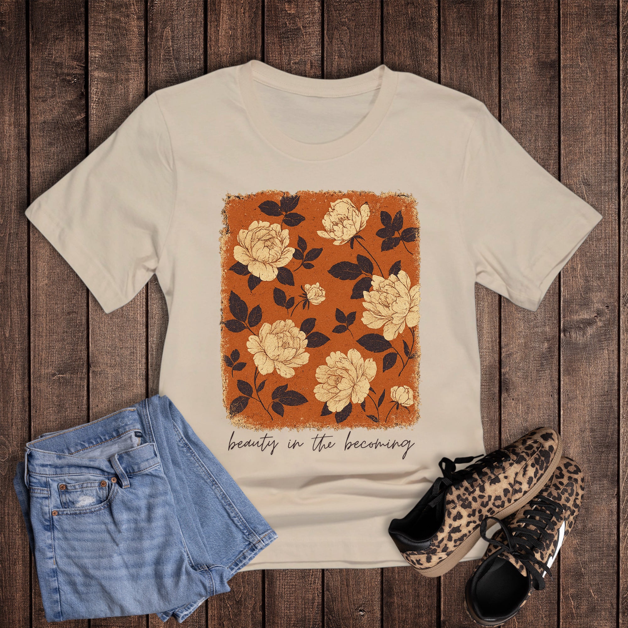 Boho Floral Beauty in the Becoming