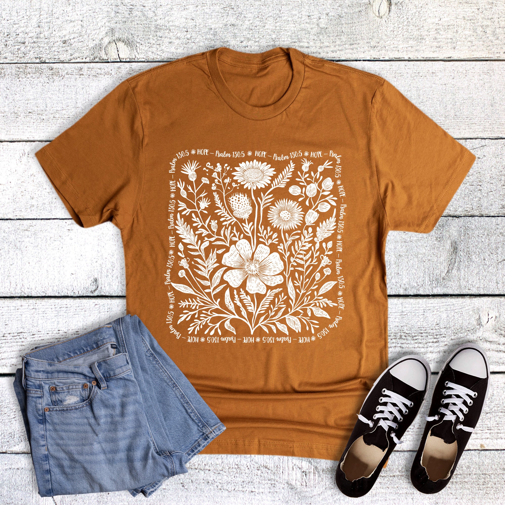 Boho Floral Faith Hope