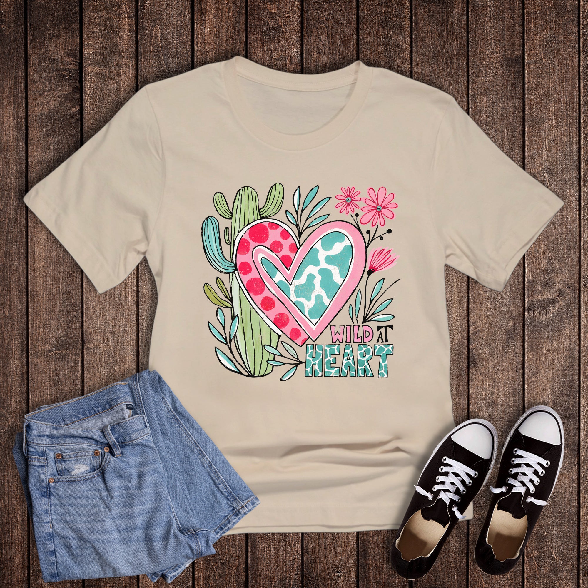 Boho Floral Wild at Heart