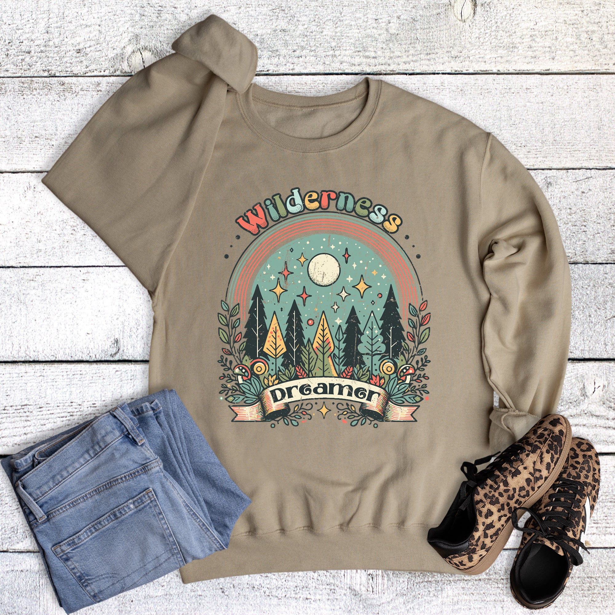 Boho Wilderness Dreamer Sweatshirt