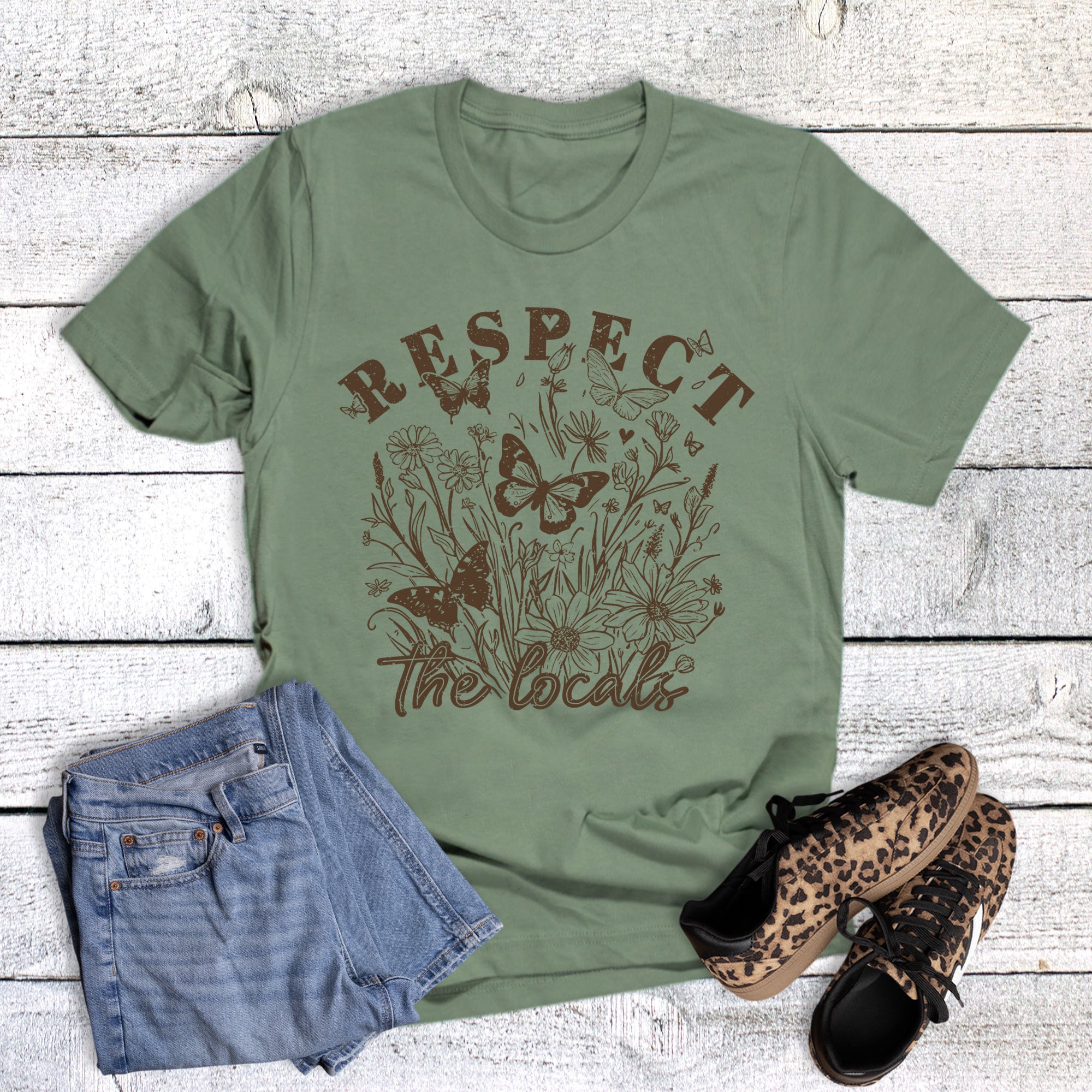 Butterfly Respect the Locals