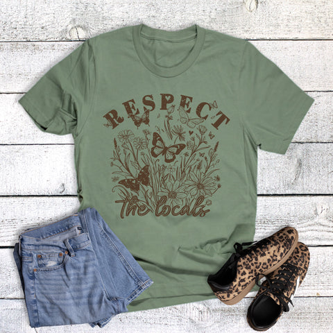 Butterfly Respect the Locals