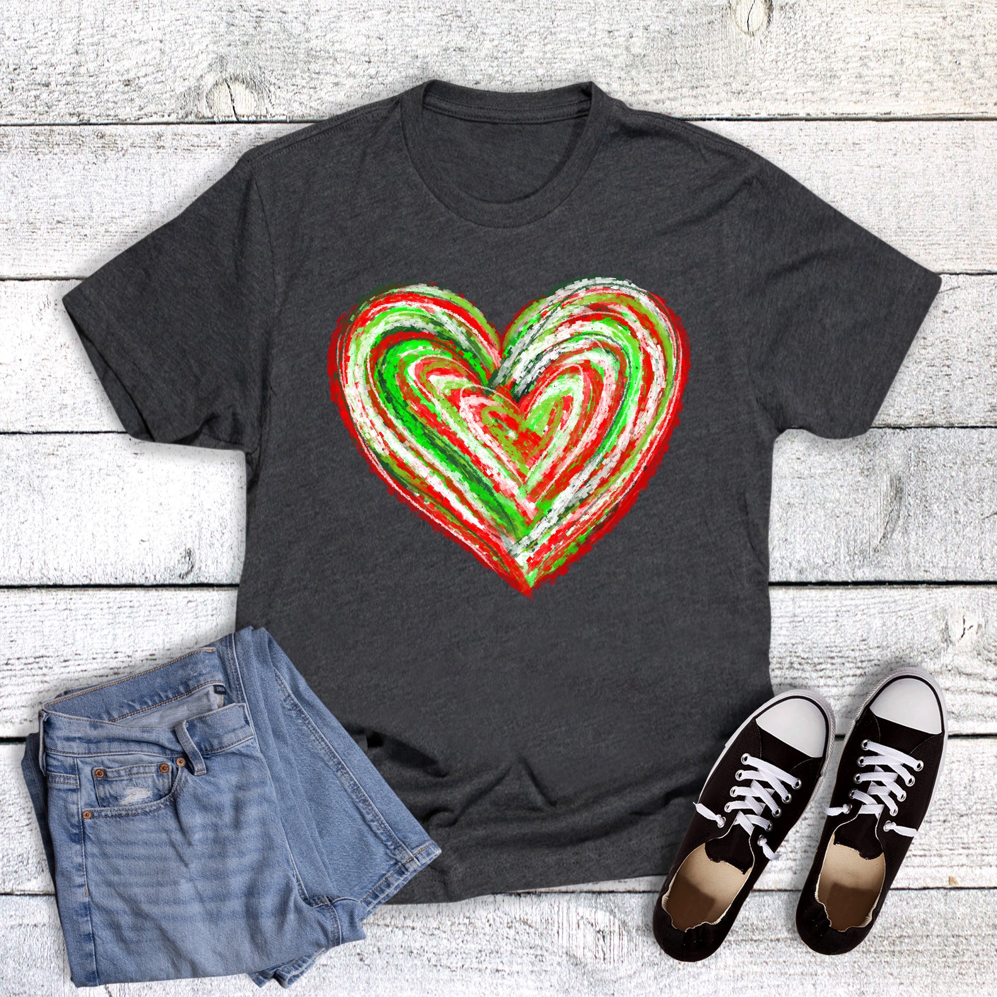 Christmas Abstract Heart