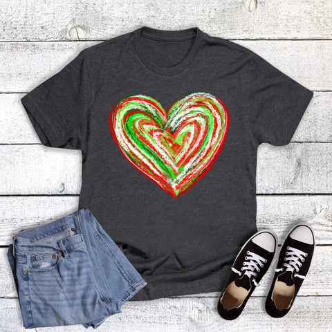 Christmas Abstract Heart