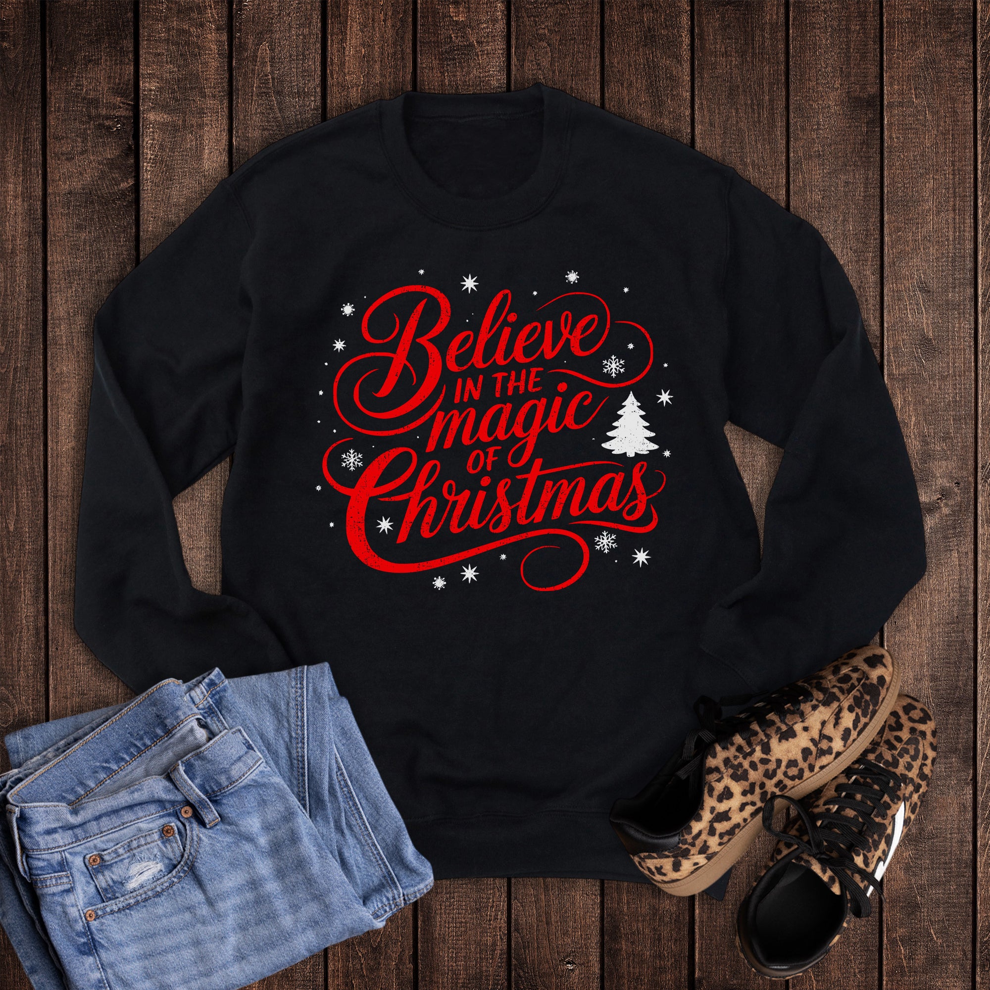 Christmas Believe in the Magic Sweatshirt