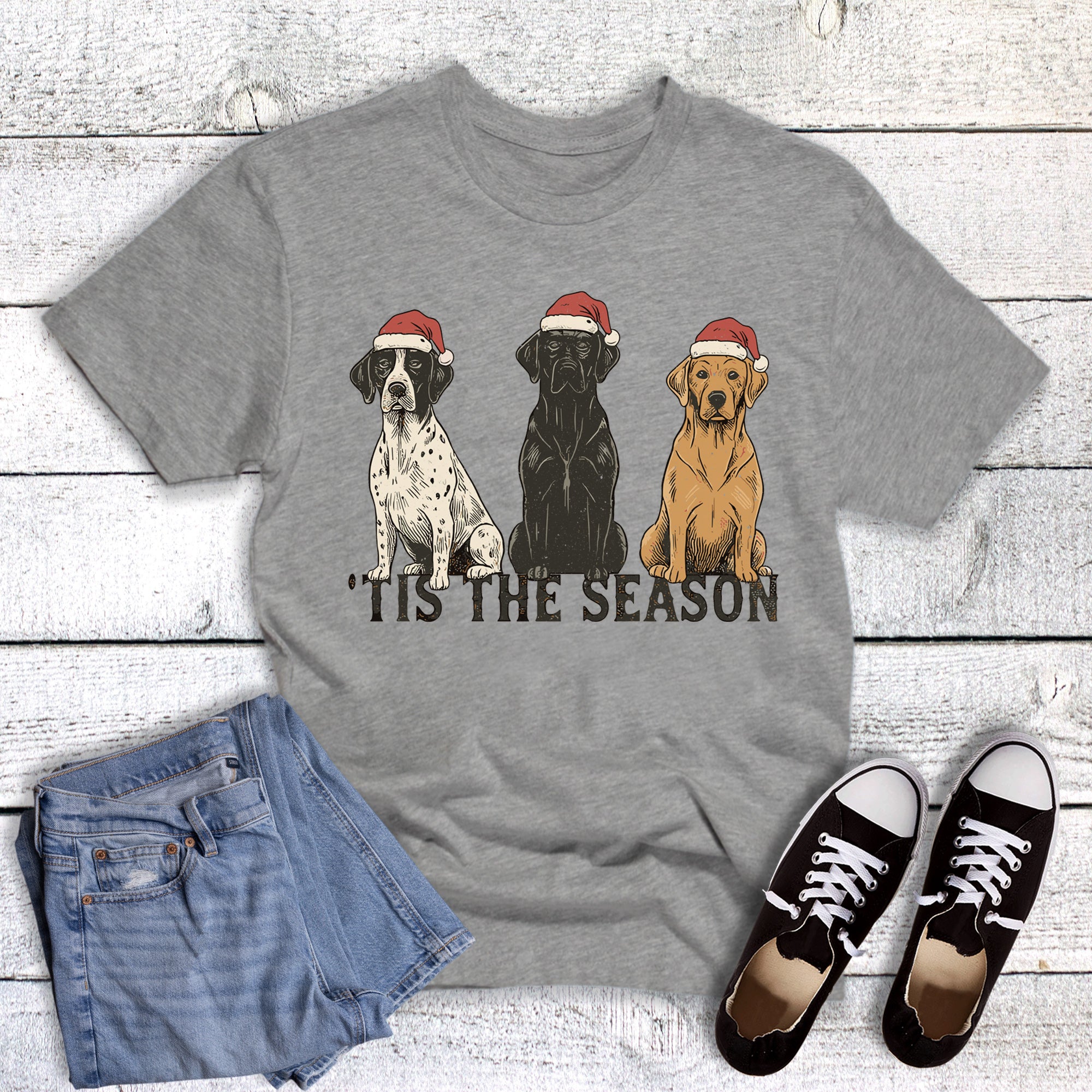 Christmas Pets Dogs Tis the Season