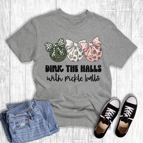 Christmas Pickleball Dink the Halls