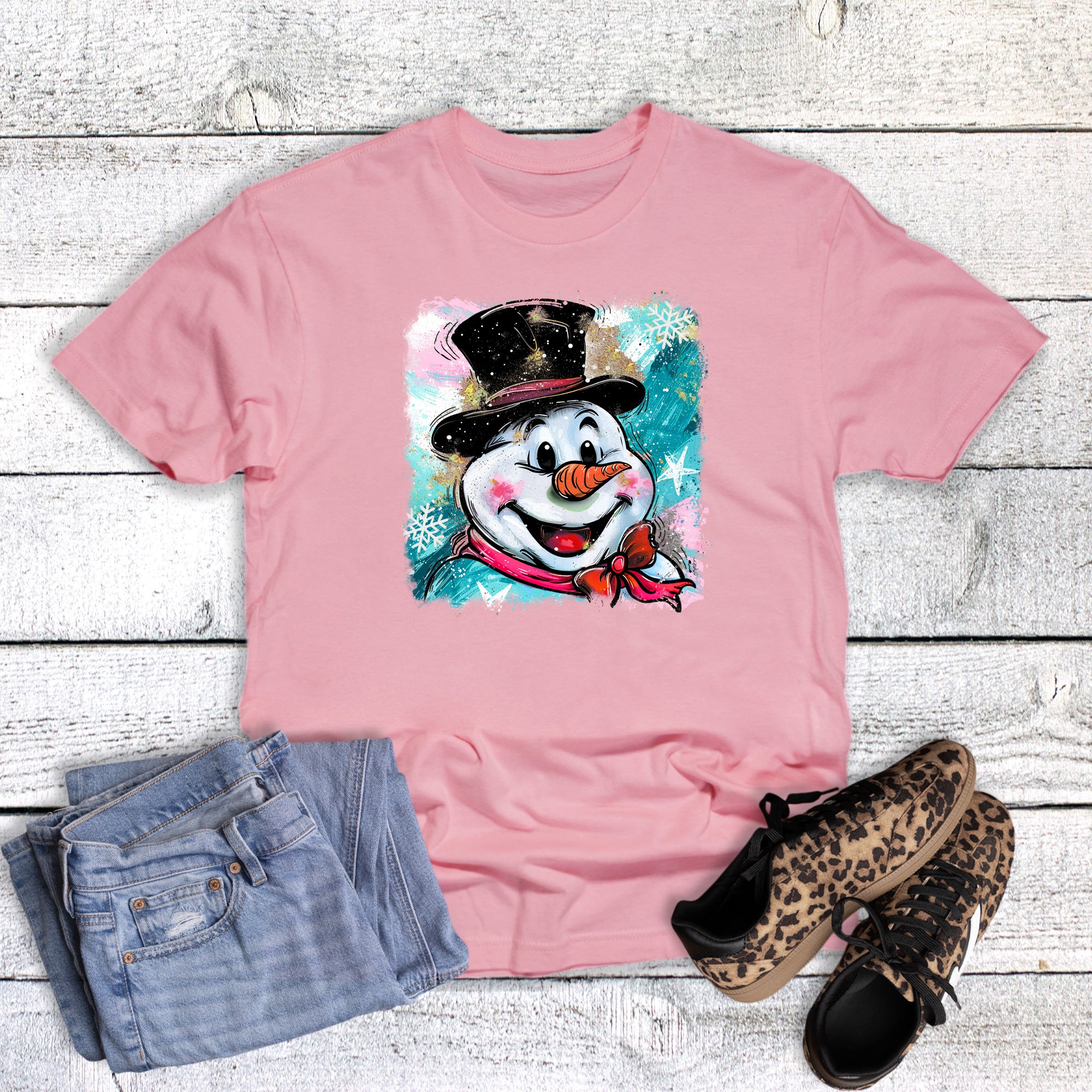 Christmas Smiley Snowman