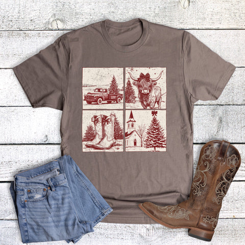 Christmas Western Squares