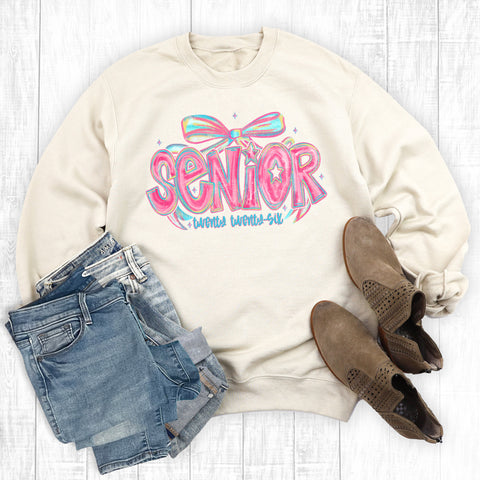 Coquette Senior 2026 Sweatshirt