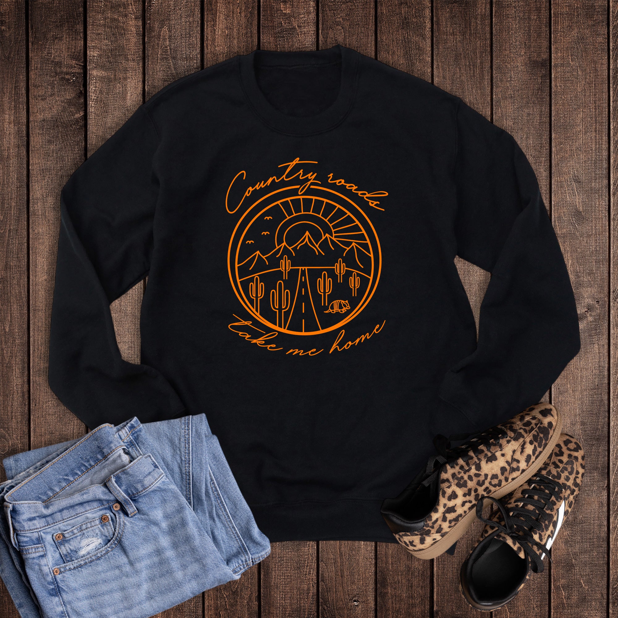 Country Roads Take Me Home Sweatshirt