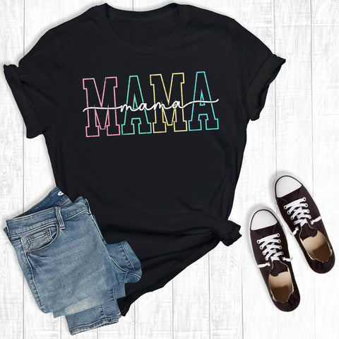 Retro Cute Pastel Mama Script