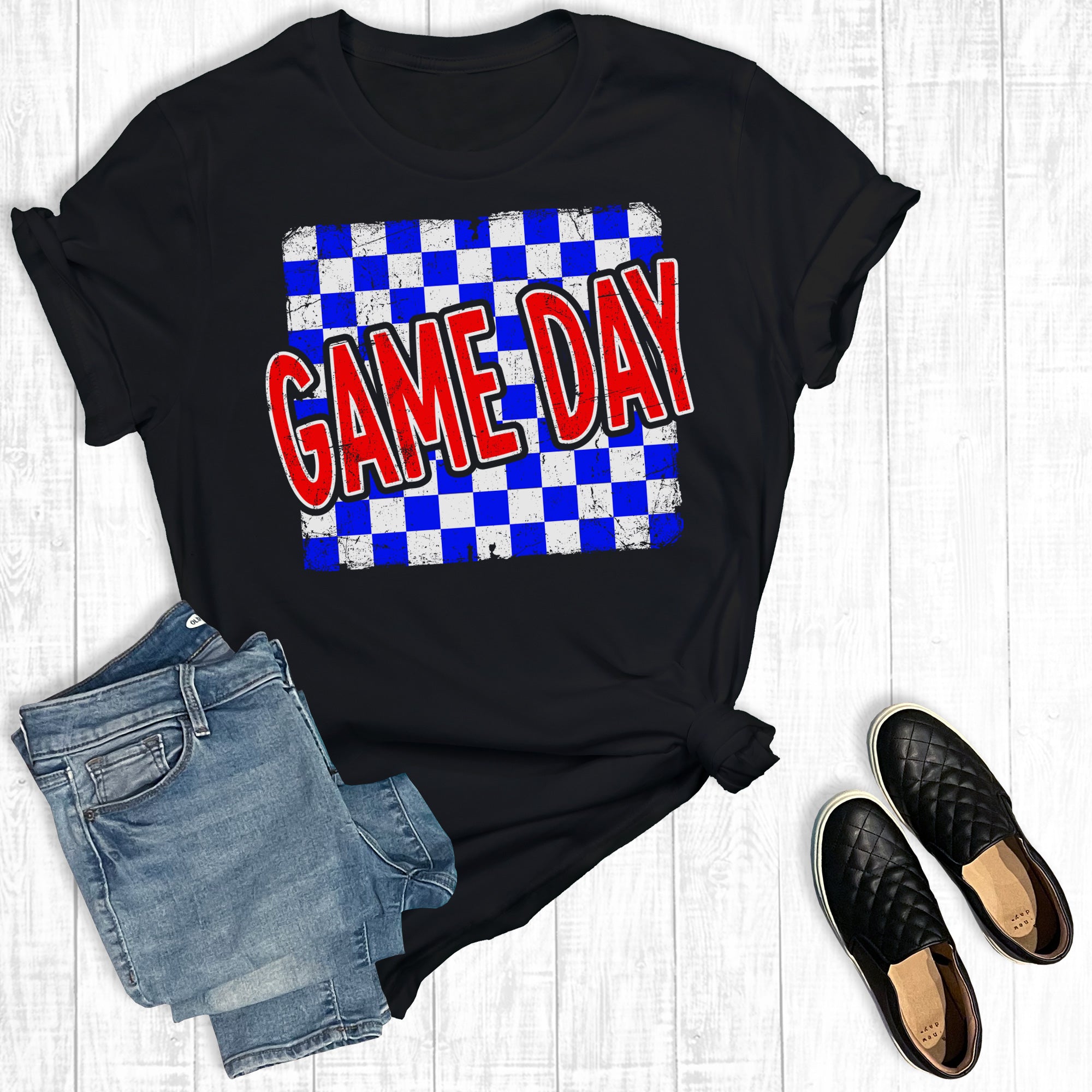 Custom Checkered Game Day