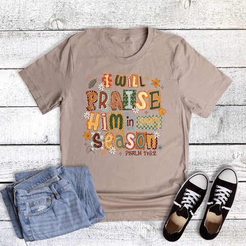 Faith Fall Praise Him Psalm