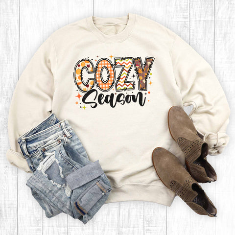 Fall Cozy Season Graphic Sweatshirt