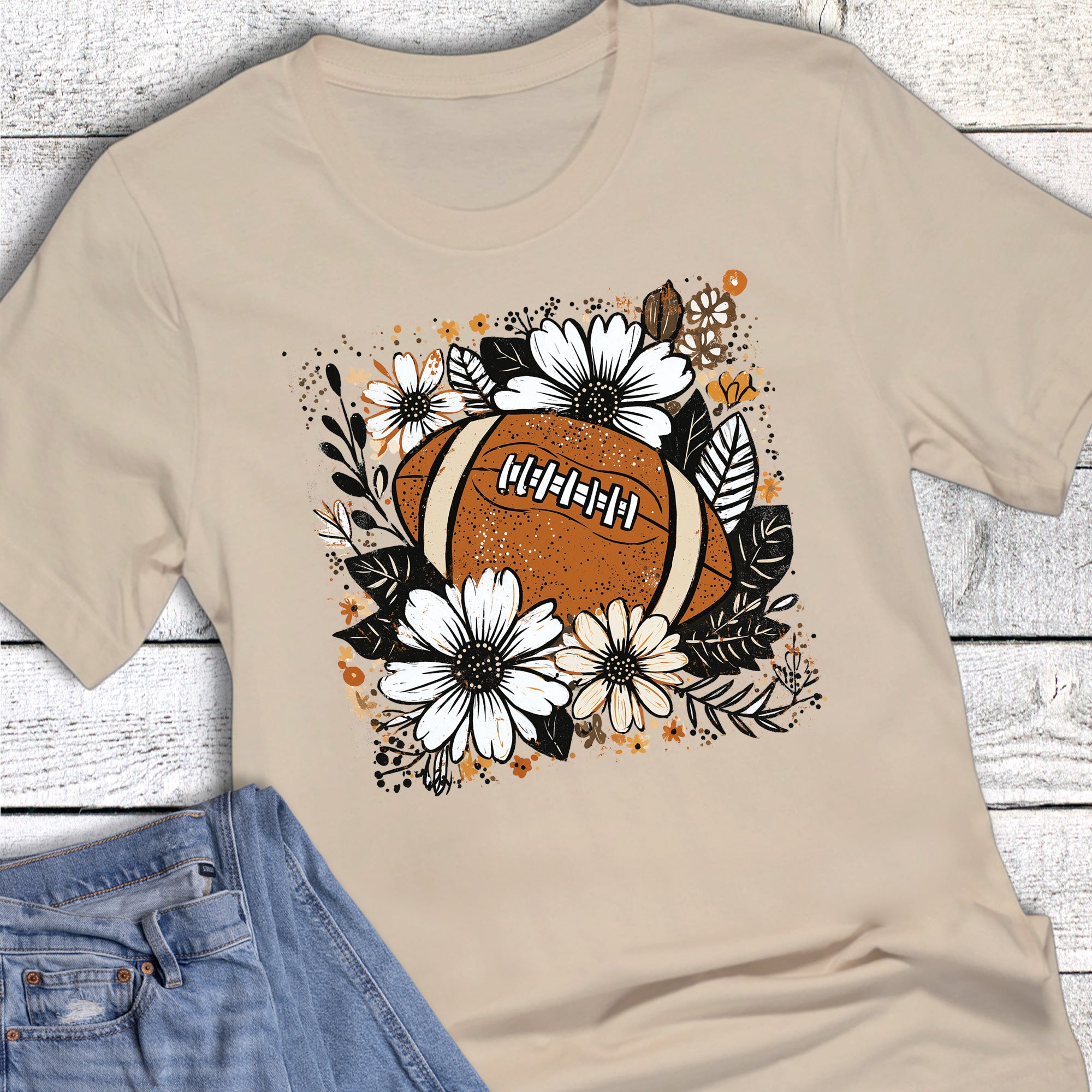 Fall Football Boho Florals