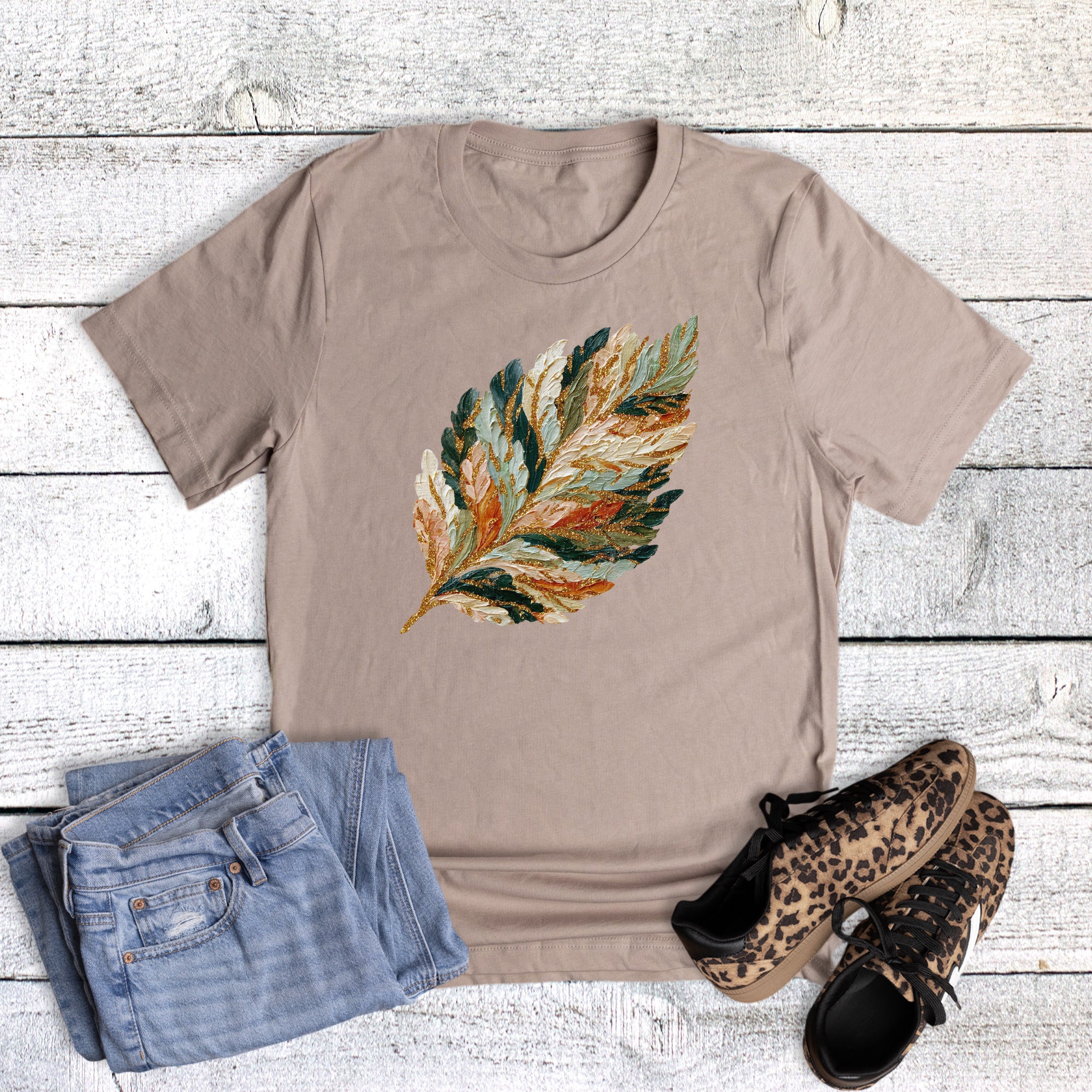 Fall Hand Painted Leaf