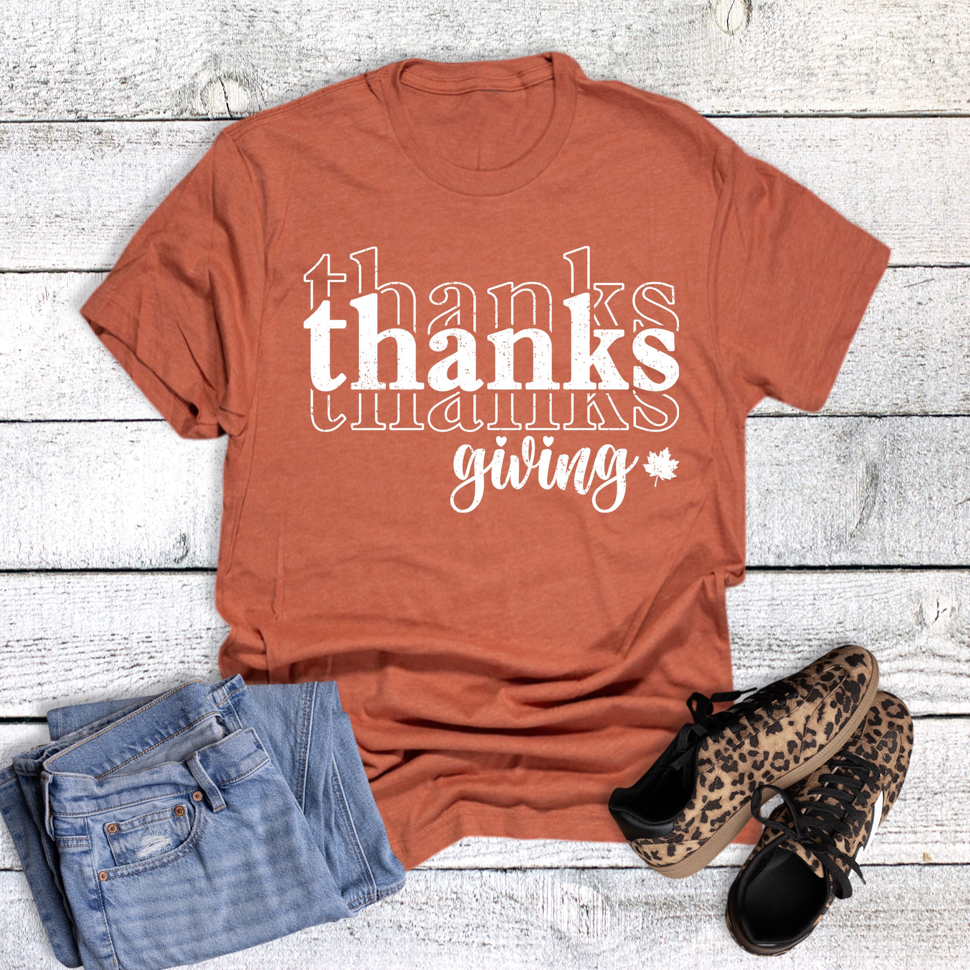 Fall Stacked Thanks Giving