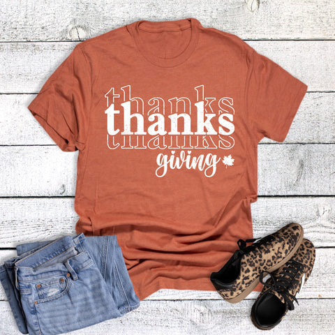 Fall Stacked Thanks Giving