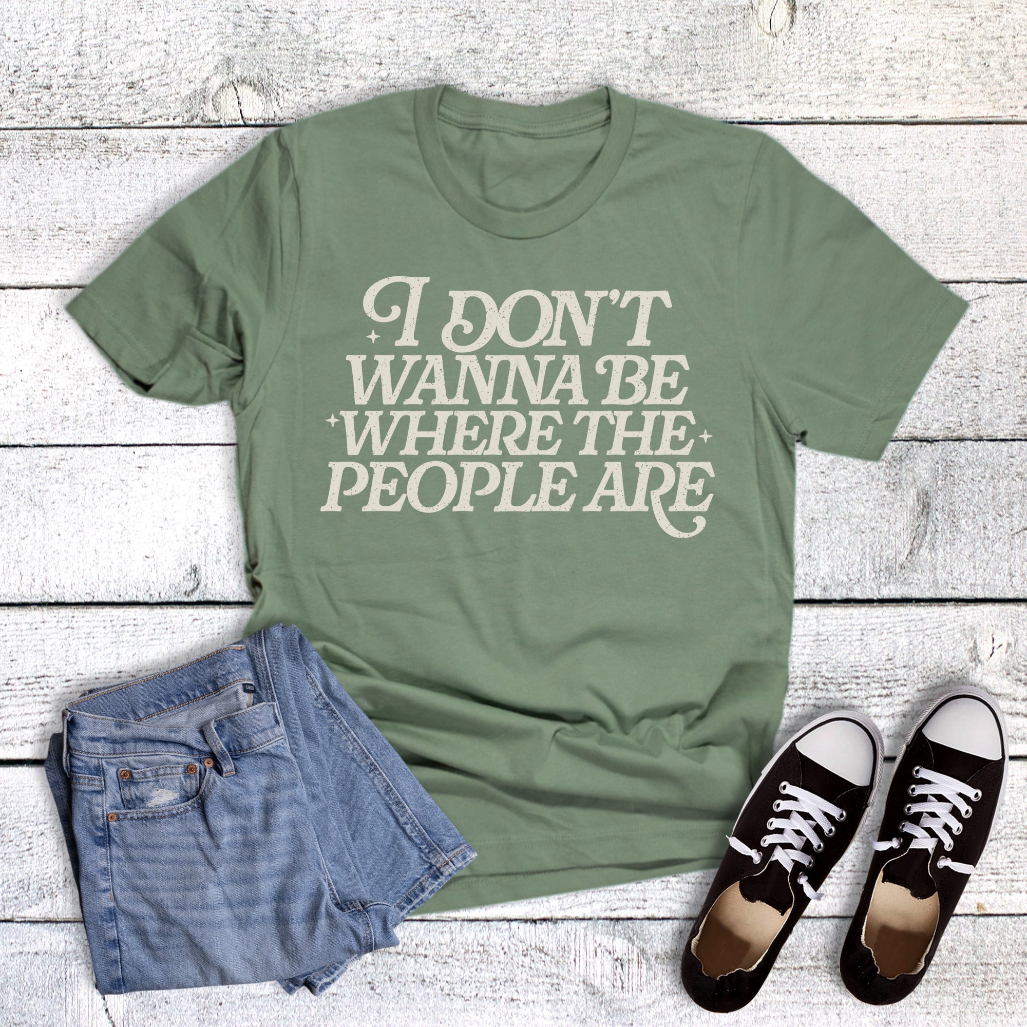Funny Don't Wanna Be Where the People Are