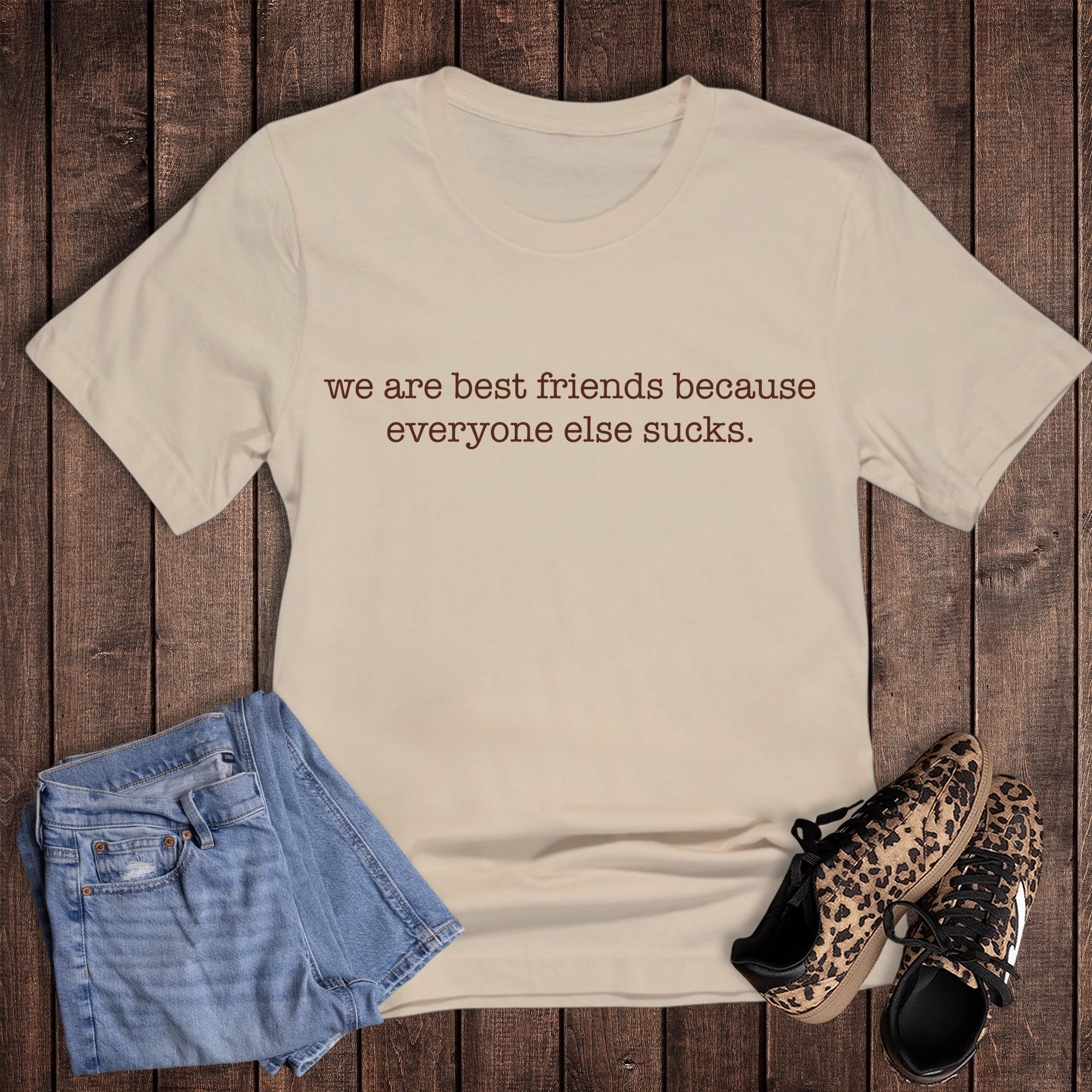 Funny Fried Because Everyone Sucks Graphic Tee