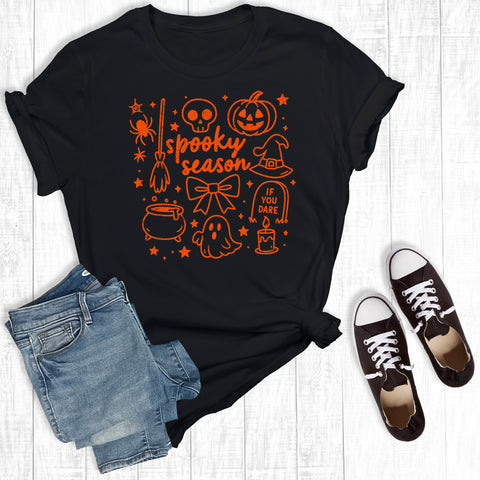 Halloween Spooky Season Collage
