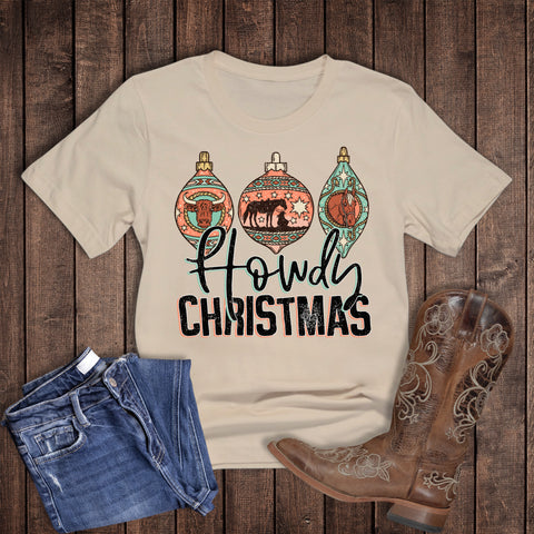 Howdy Christmas Animal Ornaments