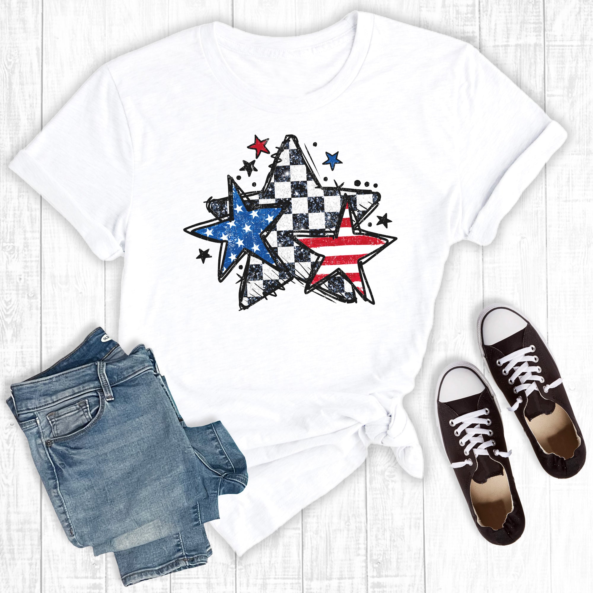 July 4th Stars