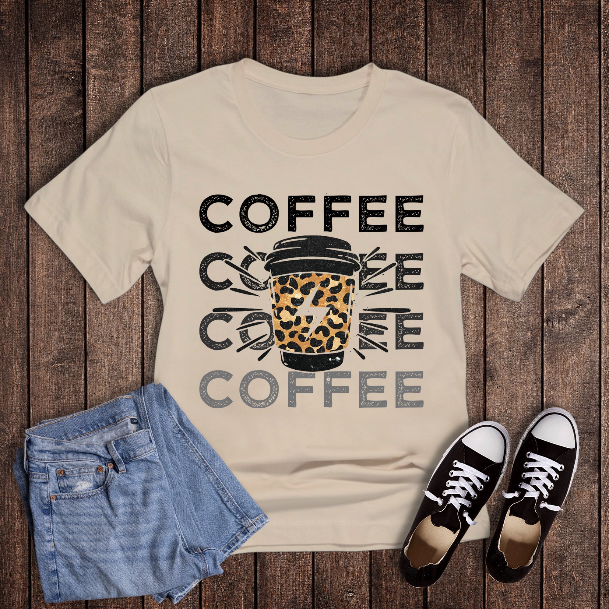 Leopard Stacked Coffee