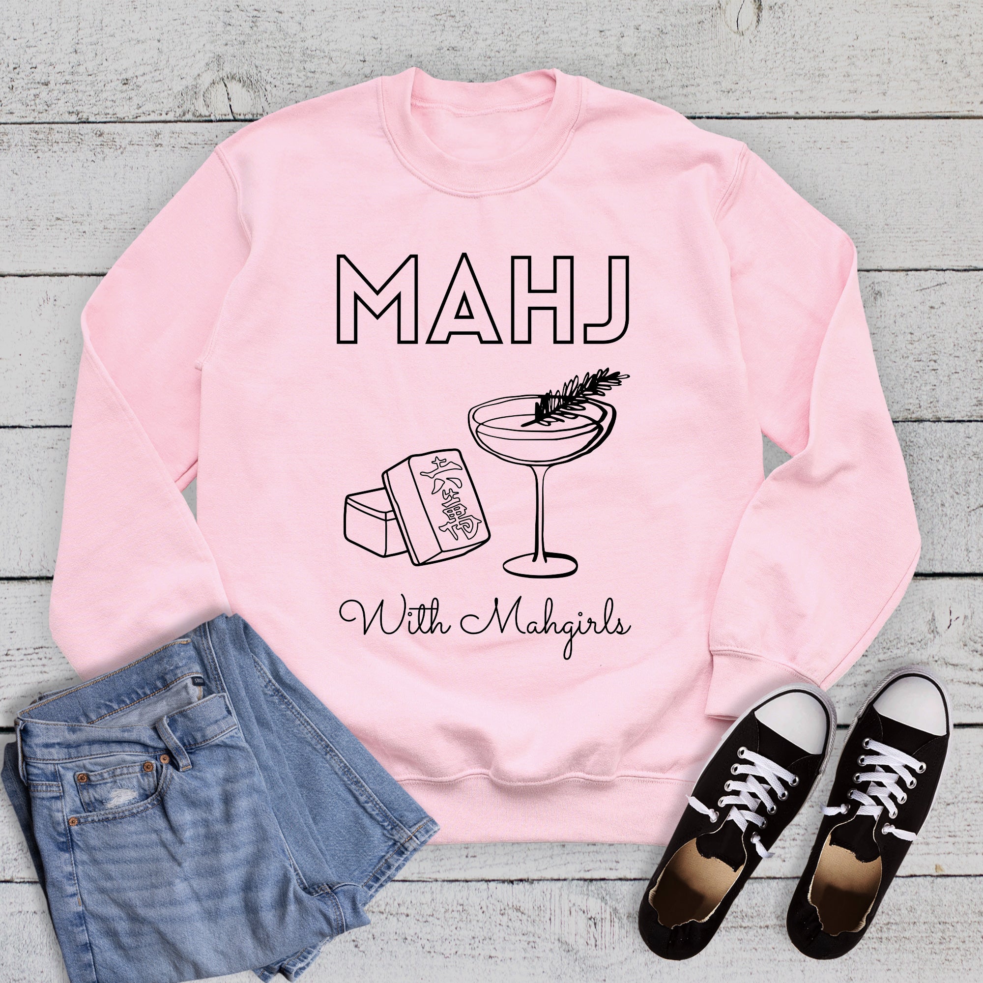 Mahj with Mahgirls Sweatshirt