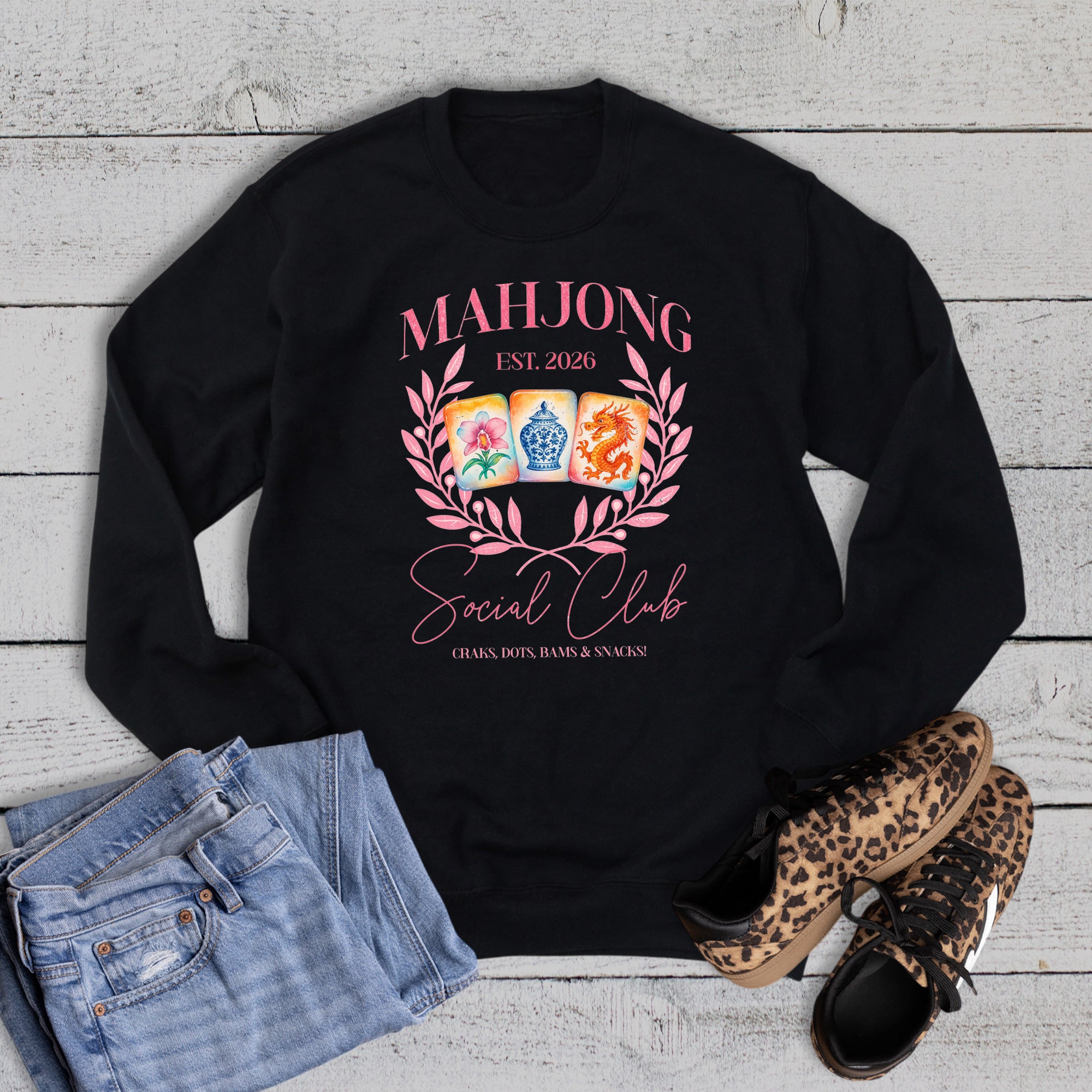 Mahjong Social Club Sweatshirt