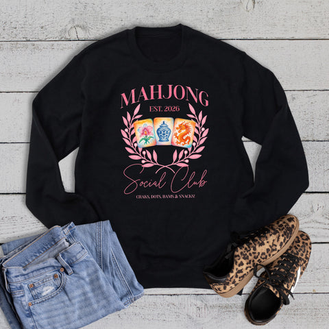 Mahjong Social Club Sweatshirt