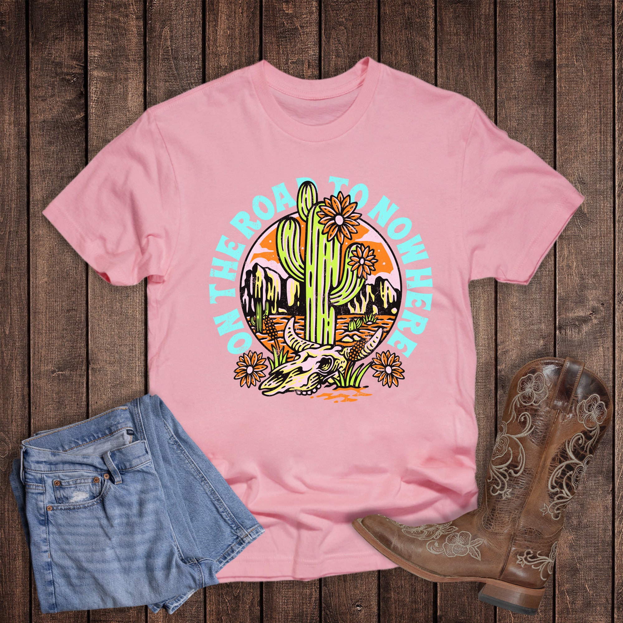 On The Road To Nowhere Graphic Tee