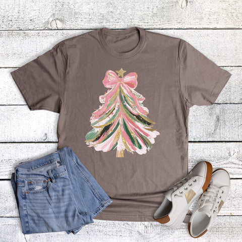 Pink Bow Coquette Christmas Tree