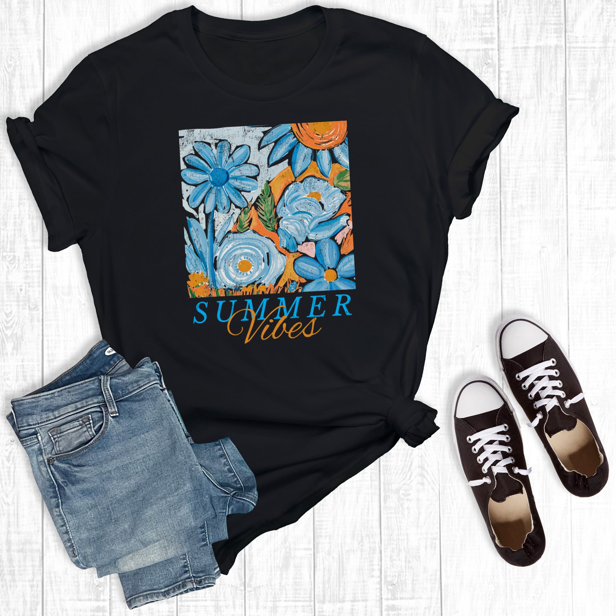 Retro Floral Summer Vibes