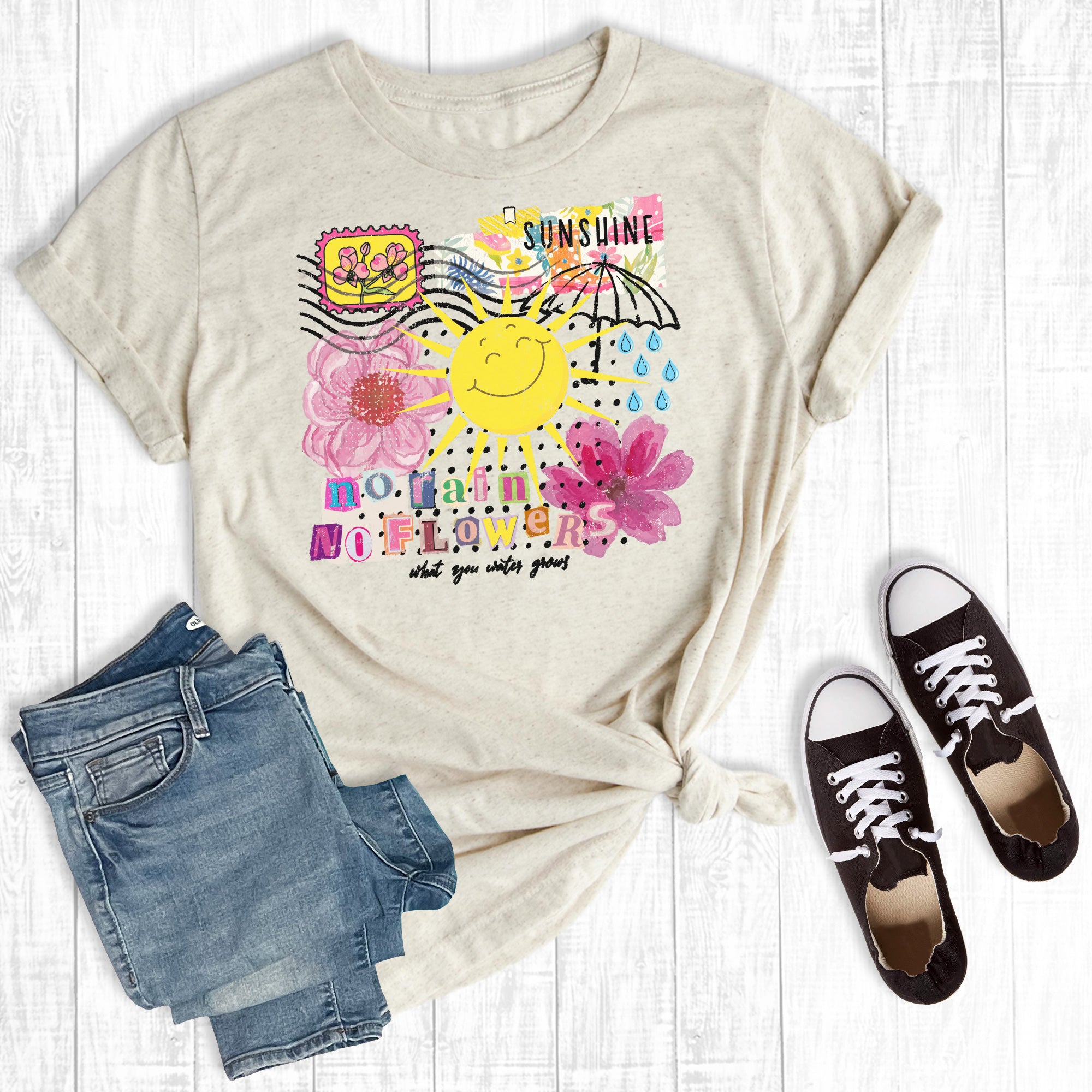 Retro Floral Sunshine