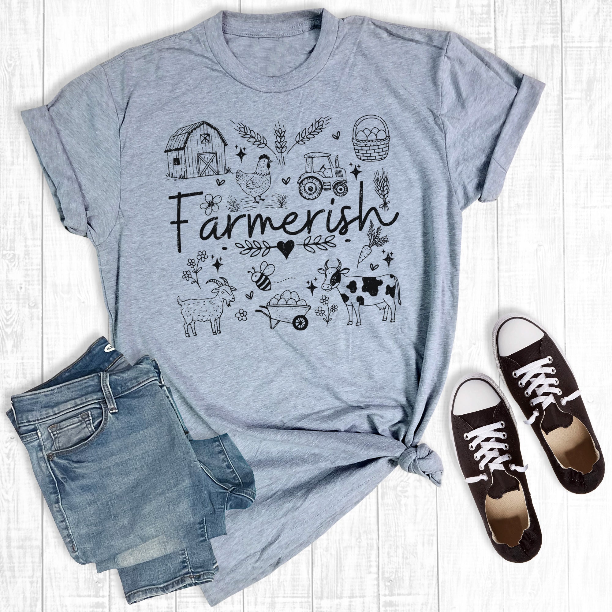 Retro Funny Western Farmerish