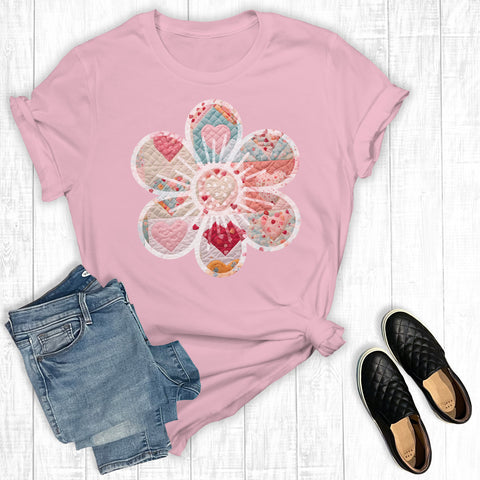 Retro Quilted Daisy
