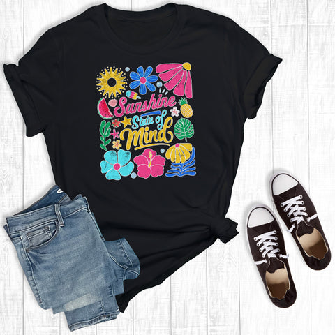 Retro Summer Sunshine State Of Mind