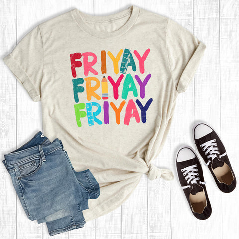 Retro Teacher Friyay