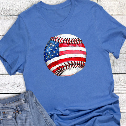 USA July 4th Baseball