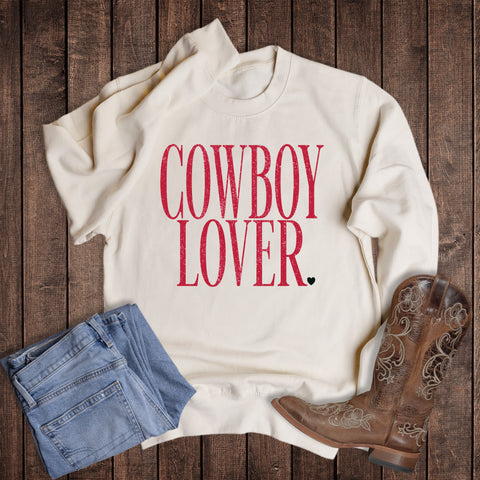 Valentines Cowboy Lover Sweatshirt