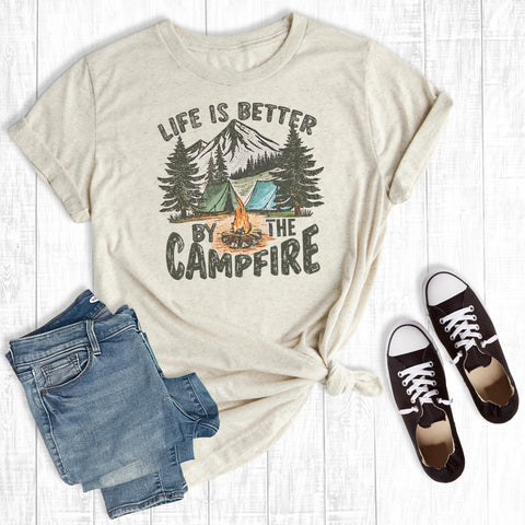 Western Camping Life Is Better By the Campfire