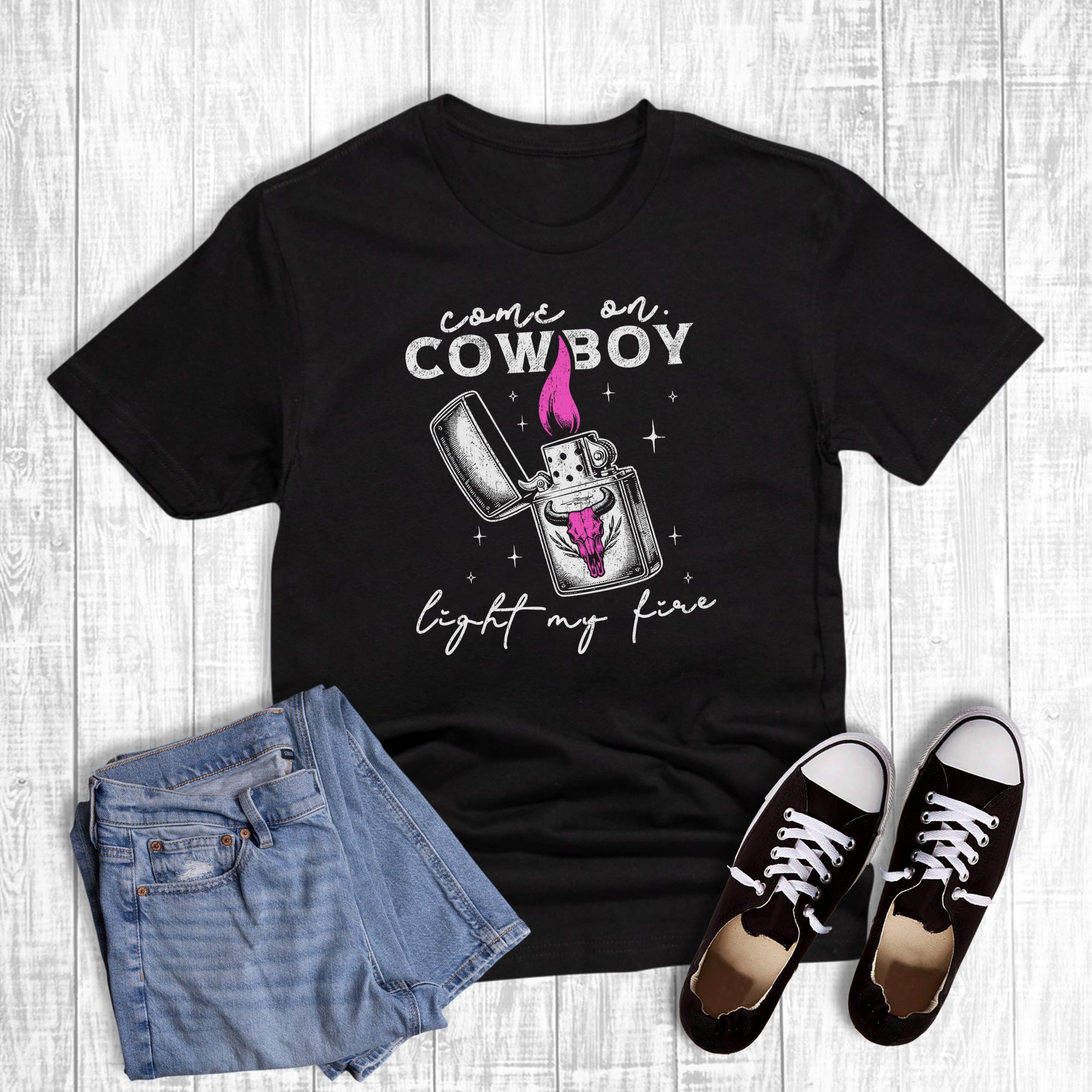 Western Come on Cowboy Light My Fire