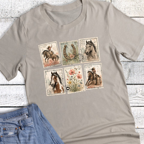 Western Cowgirl Boho Stamps