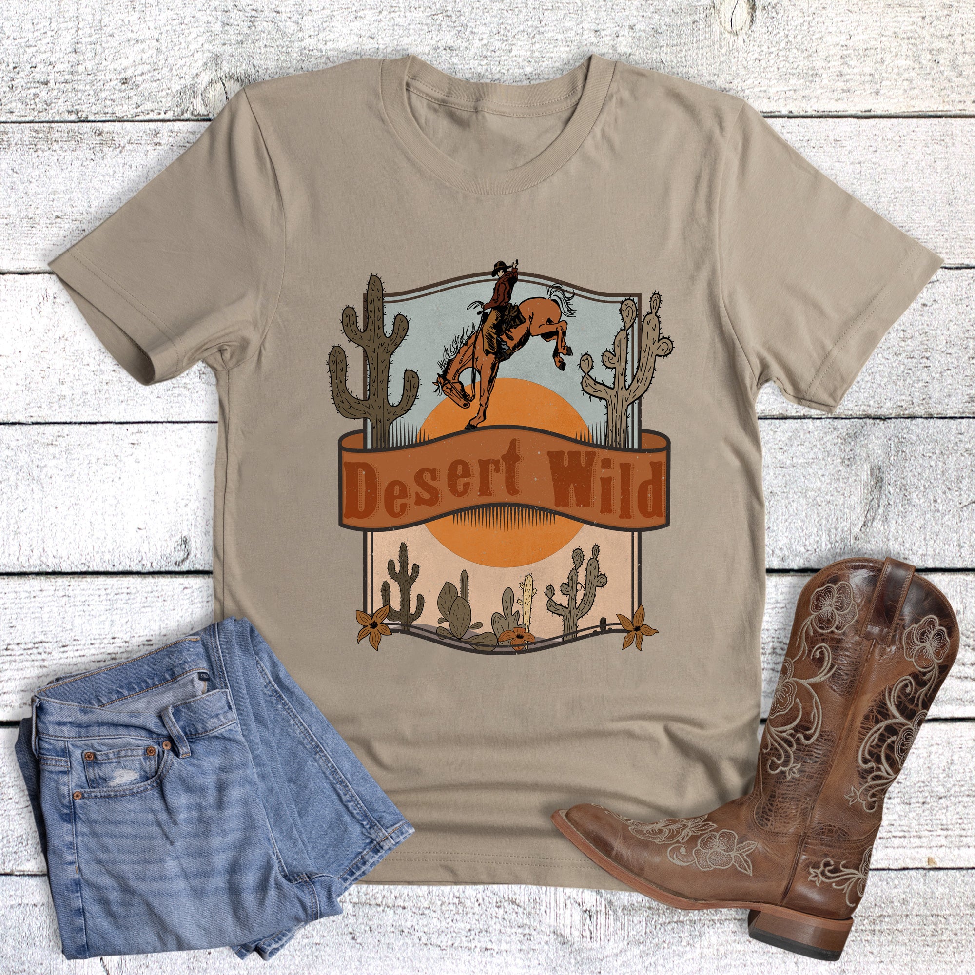 Western Desert Wild Cowboy