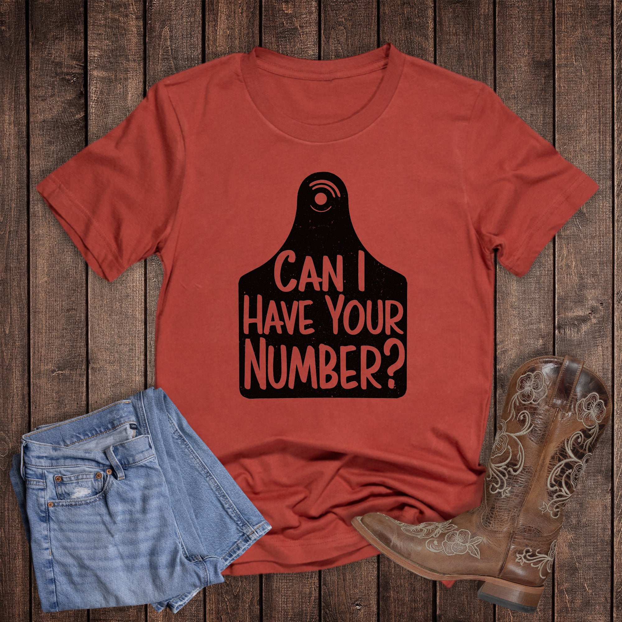 Western Funny Stock Can I Have Your Number