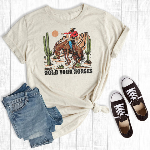 Western Hold Your Horses Cream