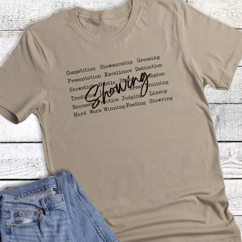 Western Stock Showing Graphic Tee